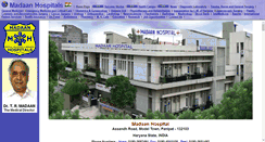 Desktop Screenshot of madaanhospitals.com